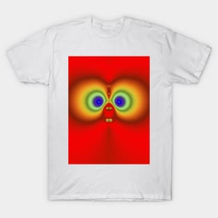 Cute fractal face seven T-Shirt